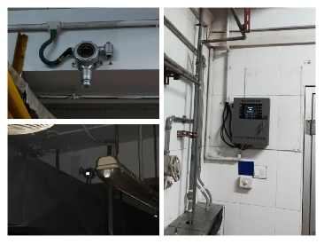 學校廚房可燃氣體在線監測系統